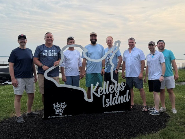 Dudes in Driveways on Kelley’s Island