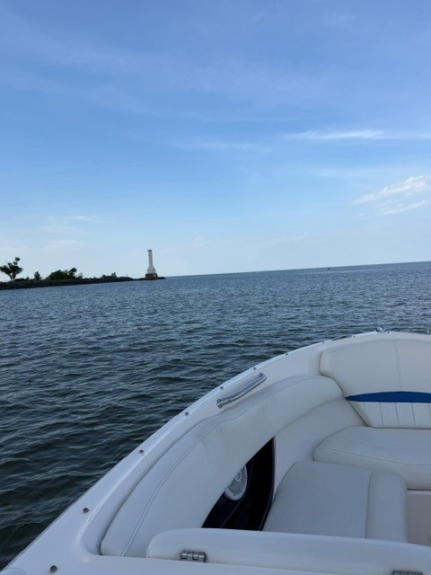Lake Erie crossing near the lighthouse